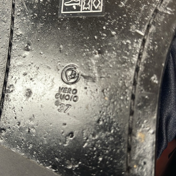 3.1 Phillip Lim satin Navy Blue slide sandals size 37 - Picture 6 of 7